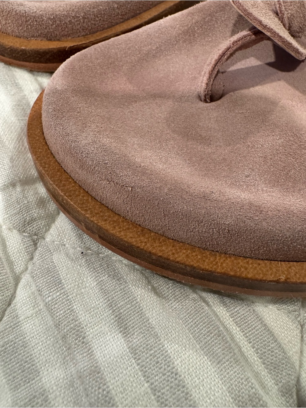Free People Mika Suede Footbed Sandals - Picture 5 of 9
